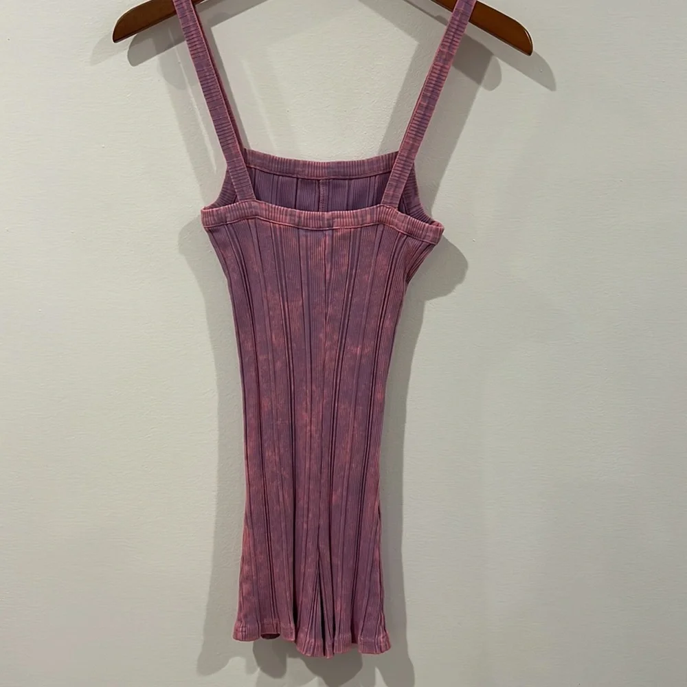 Zara Ribbed Playsuit/One Piece - Size small - Picture 4 of 6